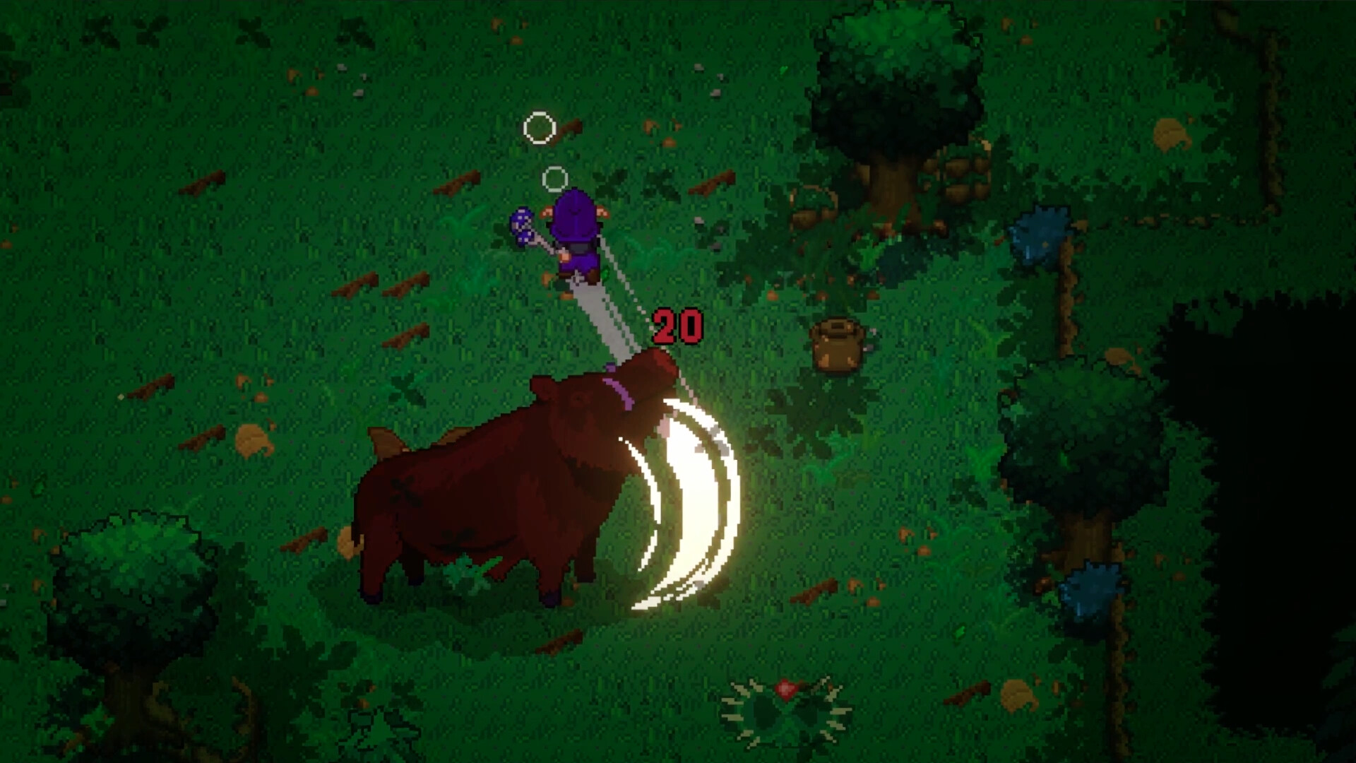 Official screenshot: riding a creature while travelling